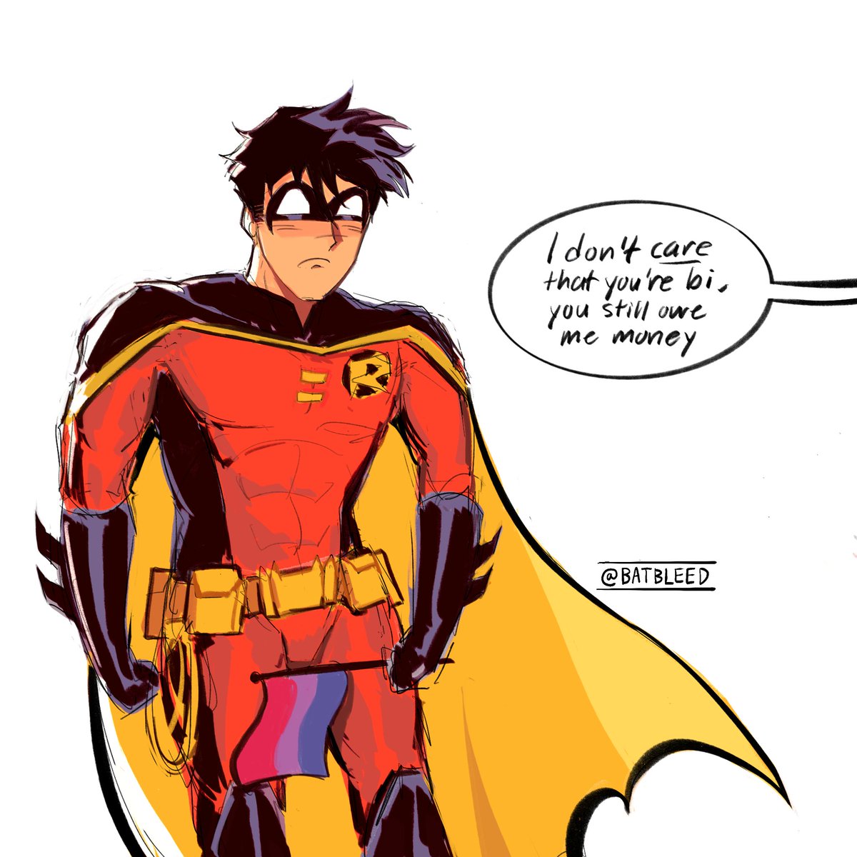 bat_bleed's tweet photo. Queerbaiting or something https://t.co/dLghekganz
