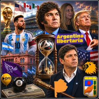 MaxiGalin's tweet photo. "El #Mundial es tomado, por la casta, como otra PAUSA DE HIDRATACIÓN. #Milei cree que es, en definitiva, su único opositor. Y las legislativas de medio término de #Trump, en noviembre, corresponderían a una explícita derrota de Milei" https://t.co/EfjdmxSFXW por @AsisOberdan https://t.co/pBiA9OTMDd