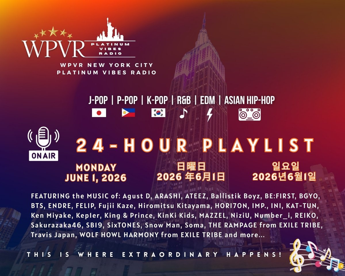 WPVR NYC - Platinum Vibes Radio tweet media