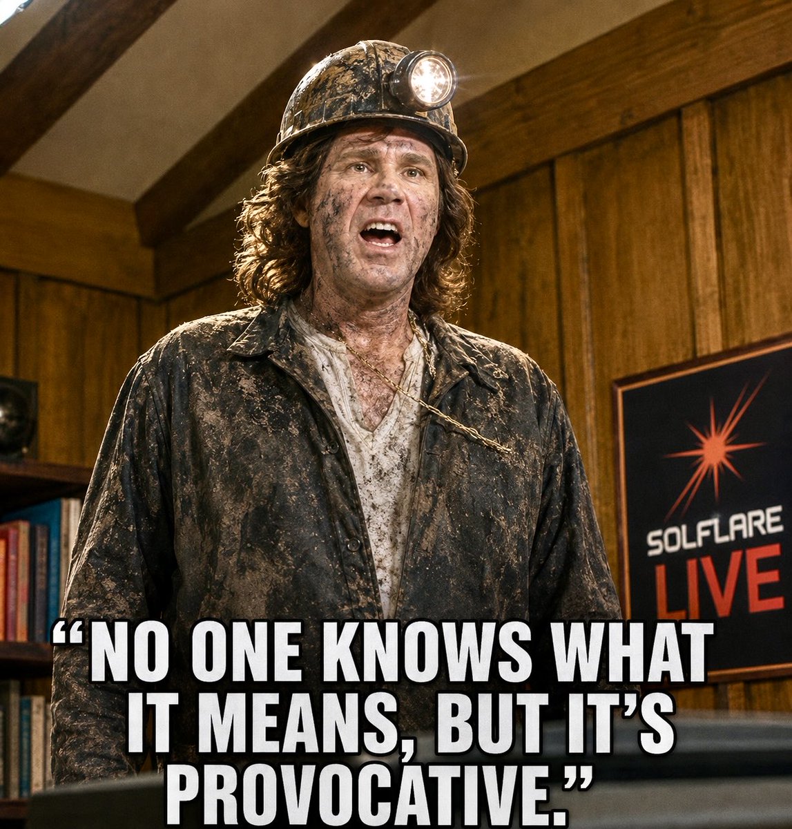 mauricedotxyz's tweet photo. dunno what’s coming tomorrow but i know @ore is a guest on @solflare live, and i may join the most famous fox @solquicks to talk about getting dirty in the mines. ⛏️ https://t.co/kbgm0x5PVe