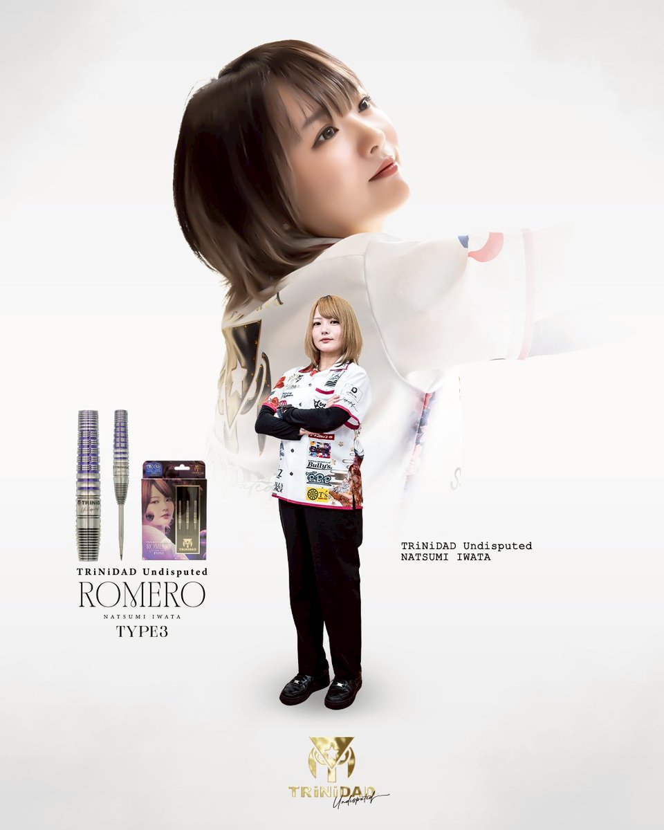 岩田夏海選手　Romero Type 1 サイン付き　缶バッジ JAPAN STAGE4 新潟 #岩田夏海 選手 TOP4！ @72mi_TRiNiDAD #ROMERO