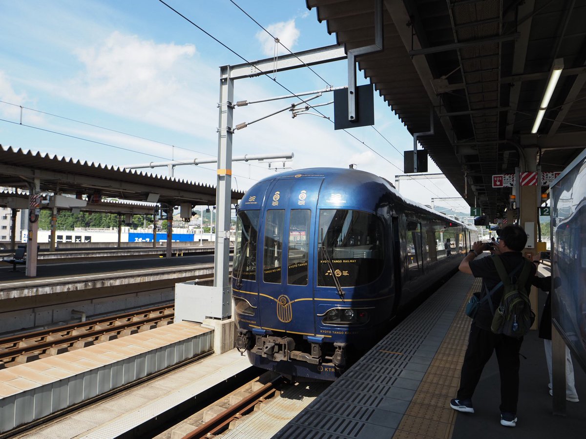 wombat959's tweet photo. 福知山駅から念願の丹後鉄道に乗ります。　#丹後鉄道 #福知山駅 https://t.co/Pc8CF2DOSe