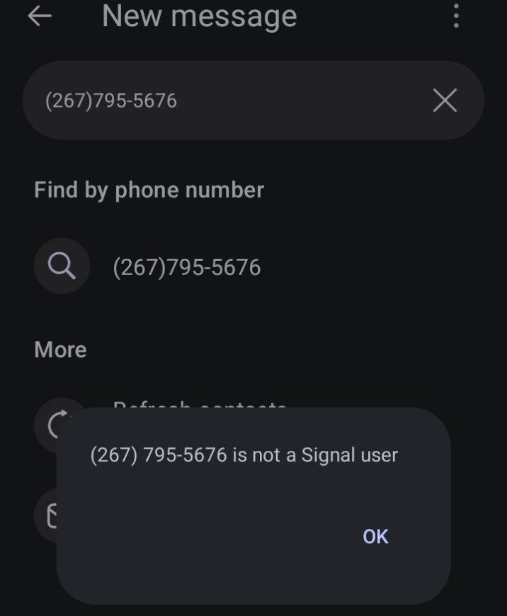 Ricchpatrick_FX's tweet photo. @mentiondia Hi dear,I tried sending searching your number on signal,but your number is not on signal https://t.co/Ynpt66twv9