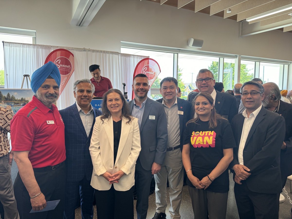 PeterMeiszner's tweet photo. Excited to be part of bringing a new 25M pool at @mysunsetcc! The needs of South Vancouver have been on the back burner for decades—I’m proud to be part of a party focused on addressing this long standing inequity w/ real action (including future Sunset Seniors Centre) #vanpoli https://t.co/8OIKG9RHmL