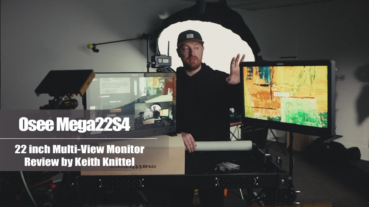 osee_tech's tweet photo. Osee Mega 22S4, 22” Multi-View Production Monitor Review by Keith Knittel @keith-knittel
https://t.co/RCUuEjaPzl
.
.
#oseemonitor #oseetech #moviemaking #Mega22S4 #filmproduction #cameracontrol
#cameragear #Multiview #PIP #PBP #QuaterDisplay
#cinematography #filmmaking #producer https://t.co/6mTImTPkq7