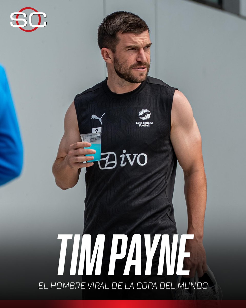 SC_ESPN's tweet photo. 🇳🇿 TIM PAYNE... ¡EL FUROR DEL MUNDIAL!

👏 Gracias a un reto del influencer argentino, Valen Scarsini (elscarso), todos el mundo fue a seguir a este jugador de Nueva Zelanda que solo tenía 5000 seguidores en Instagram

😱 Fue tanta la viralización por el neozelandés que en 48hs. pasó a tener 2 millones de seguidores y actualmente ya pasó los 3 millones y medio, superando a la cuenta oficial de los All Blacks

🏆 #ESPNMundial