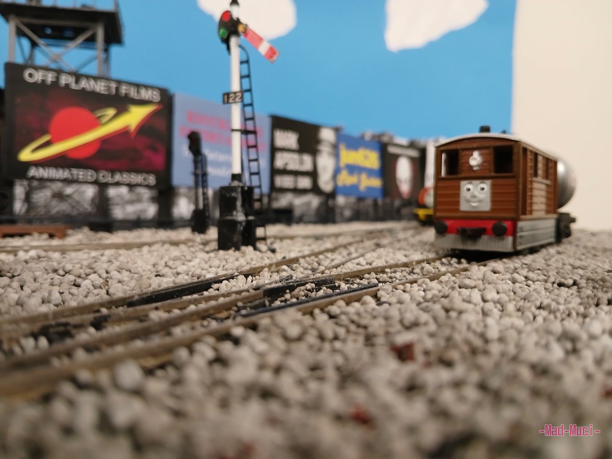 MadMuciModels's tweet photo. The Tram Engine puffed quietly into the yard. A polite, but somewhat distant smile on their face.

While the actual character is Toby, I have decided to name the tram engine Hazel, in tribute to a friend's sibling.

#MBReFused https://t.co/356ECva9Rl