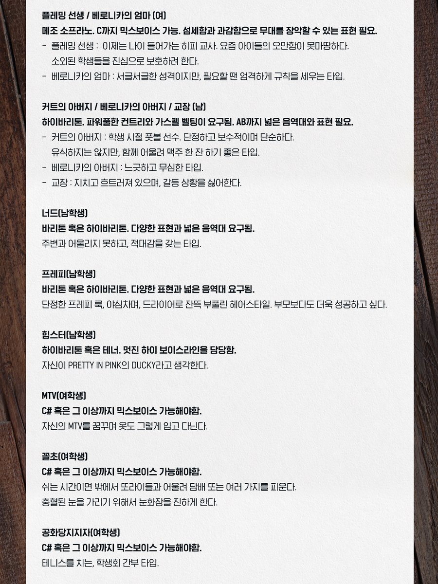 shownote's tweet photo. ｜AUDITION｜#헤더스

뮤지컬 <헤더스>와 함꼐할 전 배역 오디션을 개최합니다.

📍접수기간: 6월 21일(일) 23:59 도착분까지 인정
📍접수방법: 이메일 제출
⠀
자세한 오디션 공고는 쇼노트 홈페이지에서 확인 부탁드립니다. https://t.co/0uvYKbRnKp