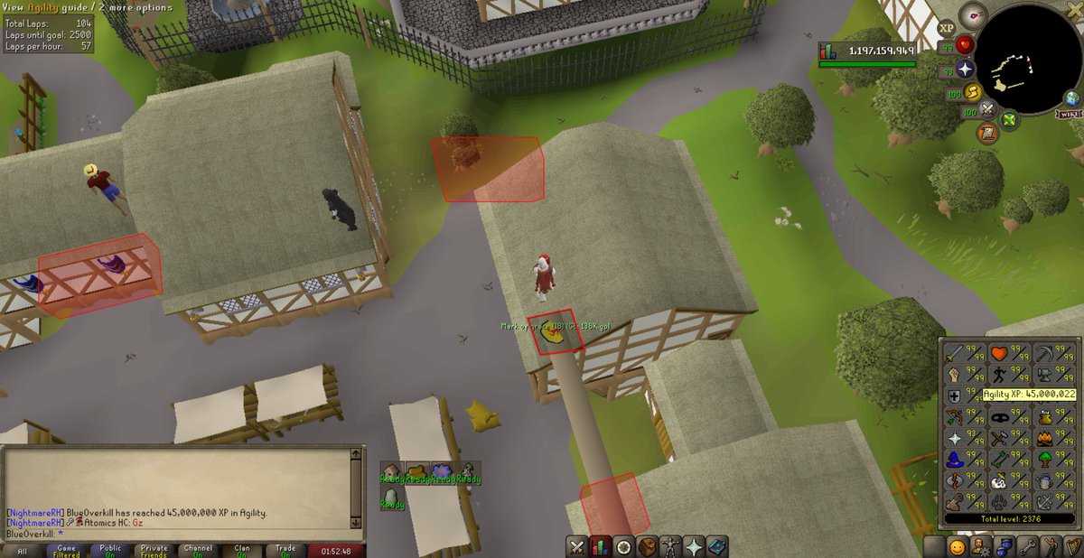 BlueOverkill's tweet photo. 45m agility XP https://t.co/7Sx9WBwSoj