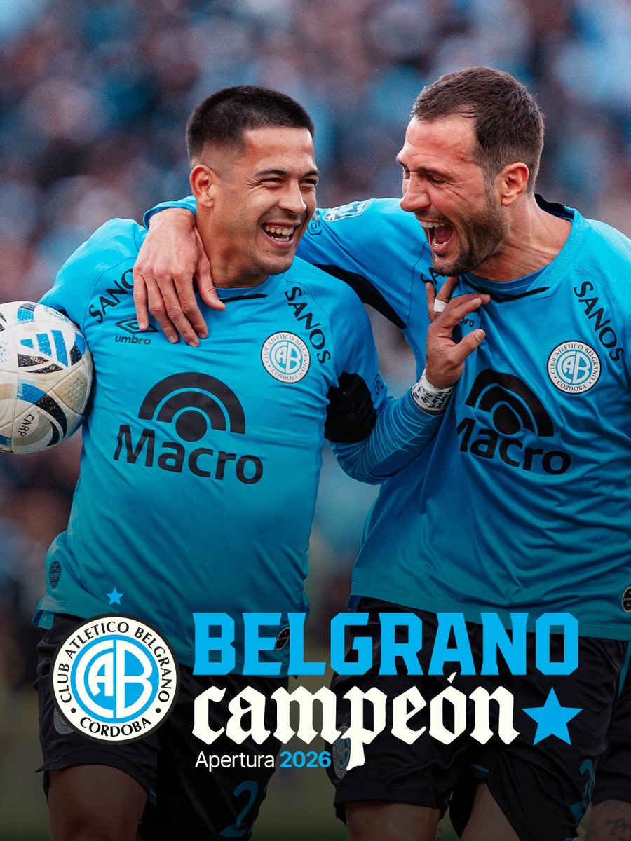 ianNGonzalez_'s tweet photo. 1986: Belgrano campeón. Argentina campeón del mundo. 🇦🇷

2022: Belgrano campeón. Argentina campeón del mundo. 🇦🇷

2026: Belgrano campeón. Anulo cualquier tipo de mufa lpm https://t.co/h66QNwu2Dc