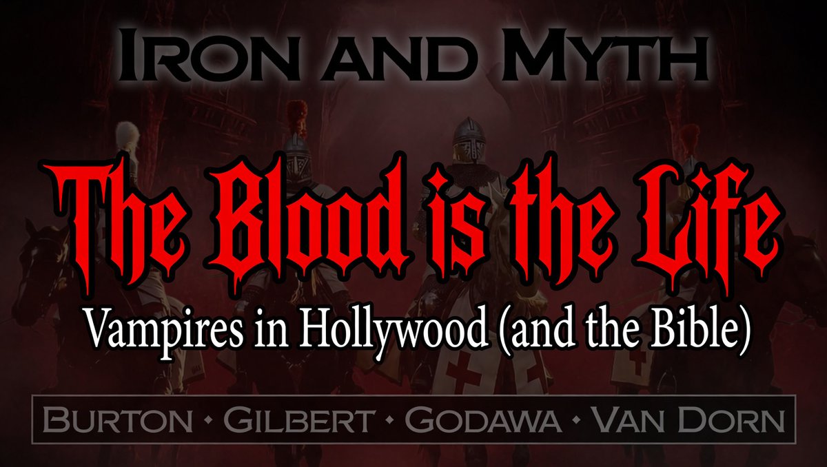 derekgilbert's tweet photo. THE BLOOD is the life. It’s a memorable line from the classic 1939 film Dracula. 

It’s also a reference to Genesis 9:4–6 and God’s prohibition on the shedding of human blood. The vampire,  of course, survives by violating that prohibition on a regular basis. https://t.co/ucqYmRBN3k
