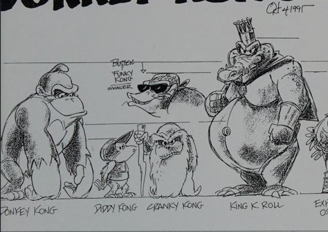 SMCONCEPTART's tweet photo. Donkey Kong Country TV show https://t.co/mVegYVEJez
