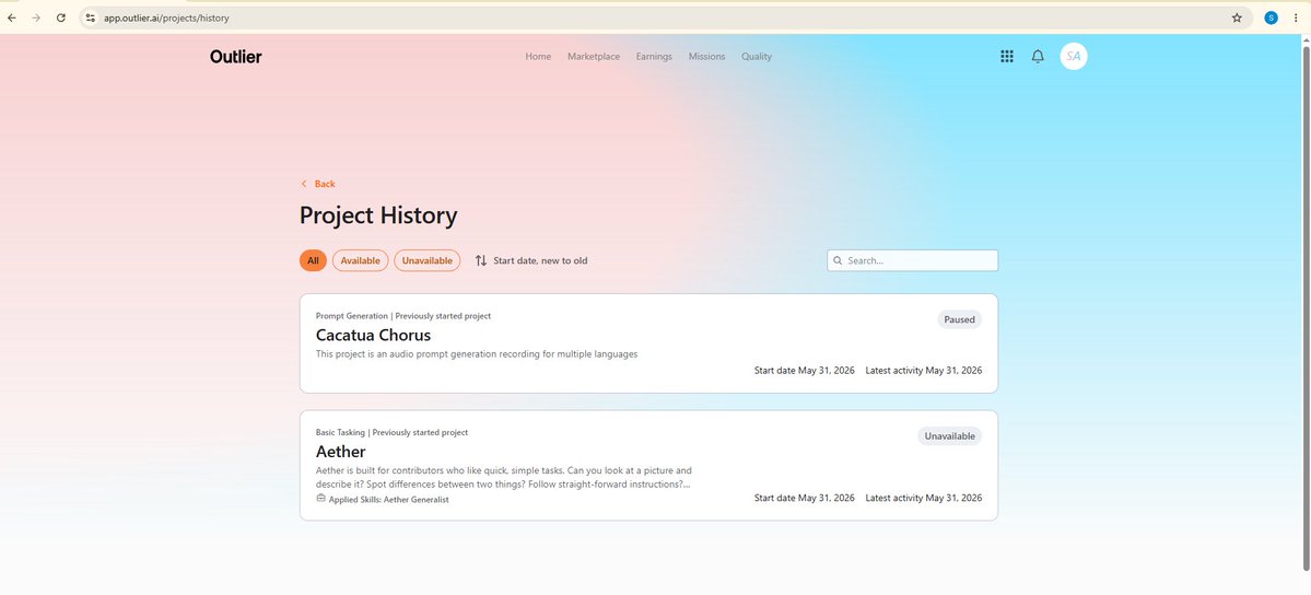 KingDavideth's tweet photo. Gm Gm, another account with empty dashboard successfully fixed under 24hrs.

If you have an outlier ai account with empty dashboard or not matched, you can send a dm or you have want to create an account.

Let's work, send a dm. https://t.co/JKgTDYZlvL