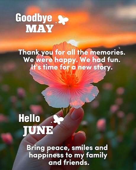 pathitta1978's tweet photo. Goodbye May and Hello June.. 

To all those who're reading this, please.. I really hope something good happens for you this month. I love you, everyone.. ❤️ https://t.co/PDT3dRPivA
