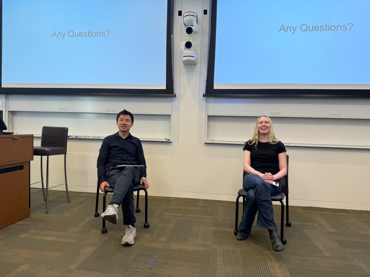 ProfKuang's tweet photo. Seeing reality as can be unpleasant; but it's never not exciting

We wrapped up the last lecture for the phd course Charting Reality. The first half  focuses on the grand arc modeling starting from Newton through Erlang and Neyman to today's data science and AI. (Lecture notes see link in comment)

The second half consisted entirely of guest lectures from my friends, who also happen to be some of the very best researchers, managers, academic and founders of this generation. think I speak for all the phd students that you brought so much to this course! 

The biggest takeaway for me when it comes to teaching is just how kinetic and dynamic it can be to have top folks with deep expertise come, and let them rip. I was shocked to find how deep and wide ranging the lecture can go in an otherwise technical phd course. Will do this again any day. 

Tomorrow is the final presentation day for Charting Reality - Good luck everyone, and I'm so excited to see what you have to share!

Thank you! @ml_angelopoulos @lecong @TianfuF @annadgoldie @zacharylipton @xiao_ted @Zhiqiang_Xie