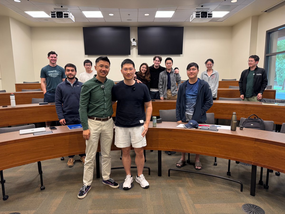 ProfKuang's tweet photo. Seeing reality as can be unpleasant; but it's never not exciting

We wrapped up the last lecture for the phd course Charting Reality. The first half  focuses on the grand arc modeling starting from Newton through Erlang and Neyman to today's data science and AI. (Lecture notes see link in comment)

The second half consisted entirely of guest lectures from my friends, who also happen to be some of the very best researchers, managers, academic and founders of this generation. think I speak for all the phd students that you brought so much to this course! 

The biggest takeaway for me when it comes to teaching is just how kinetic and dynamic it can be to have top folks with deep expertise come, and let them rip. I was shocked to find how deep and wide ranging the lecture can go in an otherwise technical phd course. Will do this again any day. 

Tomorrow is the final presentation day for Charting Reality - Good luck everyone, and I'm so excited to see what you have to share!

Thank you! @ml_angelopoulos @lecong @TianfuF @annadgoldie @zacharylipton @xiao_ted @Zhiqiang_Xie
