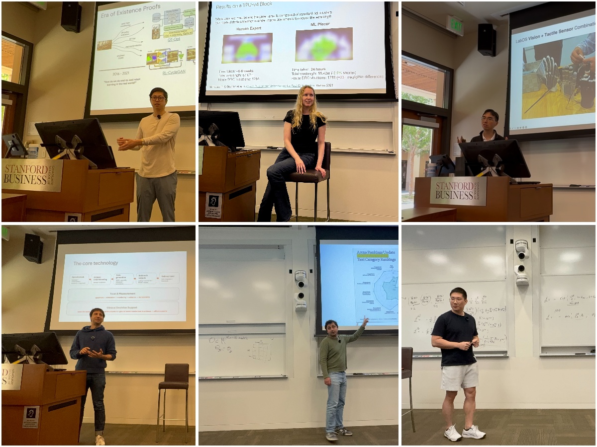 ProfKuang's tweet photo. Seeing reality as can be unpleasant; but it's never not exciting

We wrapped up the last lecture for the phd course Charting Reality. The first half  focuses on the grand arc modeling starting from Newton through Erlang and Neyman to today's data science and AI. (Lecture notes see link in comment)

The second half consisted entirely of guest lectures from my friends, who also happen to be some of the very best researchers, managers, academic and founders of this generation. think I speak for all the phd students that you brought so much to this course! 

The biggest takeaway for me when it comes to teaching is just how kinetic and dynamic it can be to have top folks with deep expertise come, and let them rip. I was shocked to find how deep and wide ranging the lecture can go in an otherwise technical phd course. Will do this again any day. 

Tomorrow is the final presentation day for Charting Reality - Good luck everyone, and I'm so excited to see what you have to share!

Thank you! @ml_angelopoulos @lecong @TianfuF @annadgoldie @zacharylipton @xiao_ted @Zhiqiang_Xie