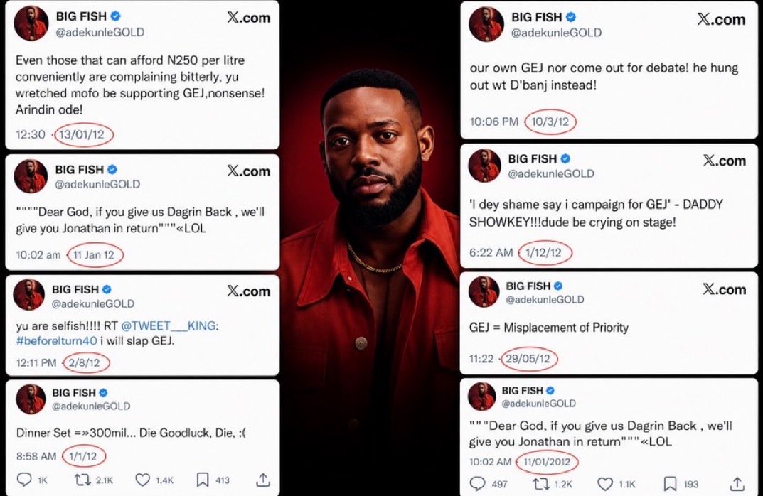 tfisinna's tweet photo. @adekunleGOLD you must not have an internet connection to see what’s going on in your country in 2026 right!!!! you left your internet connection in 2012 https://t.co/ZO7A5D2MPC