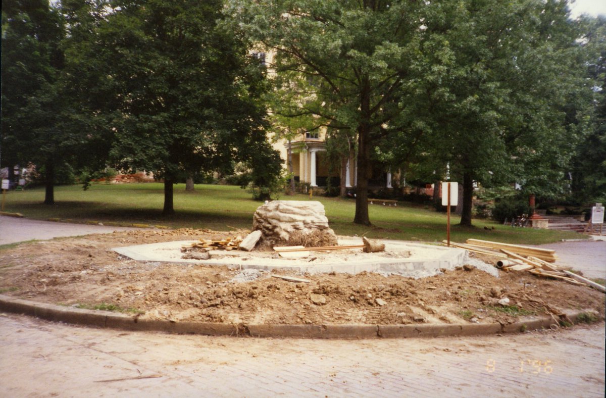 FL_Resort's tweet photo. The restoration didn’t stop at the hotel doors. ⛲️

Overgrowth had badly damaged the historic Seal Fountain, originally displayed in the hotel atrium in 1902.

In 1996, the fountain was carefully rebuilt into the flower basin that welcomes guests today.

#FrenchLickResort https://t.co/AWe2Y46jgb