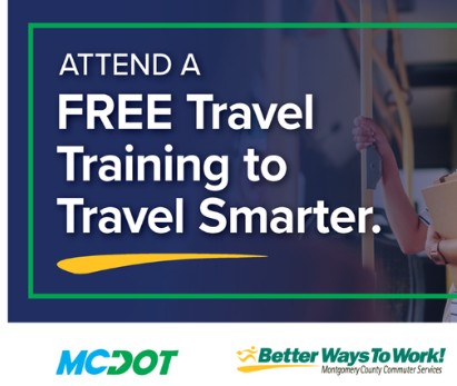 MCDOTNow's tweet photo. Join MCDOT Commuter Services for a Free Travel Training Session and learn how to get around the region with confidence.
🗓️Fri., June 26, 2026 
⏰2:00PM-4:00PM
📍Wheaton Library 11701 Georgia Avenue #WheatonMD
▶️ https://t.co/O4urspOGVU @RideOnMCT @MontgomeryCoMD @MCPL_Libraries https://t.co/hRPs2qMoV3