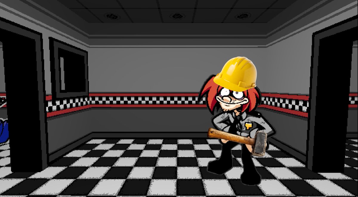 HurricaneRatMan's tweet photo. Animatronics and spirits! Children and adults!  Ladies and gentlemen! Corpses and the living! 

It’s finally time to start the rewriting process of the building!

Today I’ll be remodeling the office since it needs to be updated anyways.

And a 1…!

And a 2…!

And a— https://t.co/u6xFKa6sy6