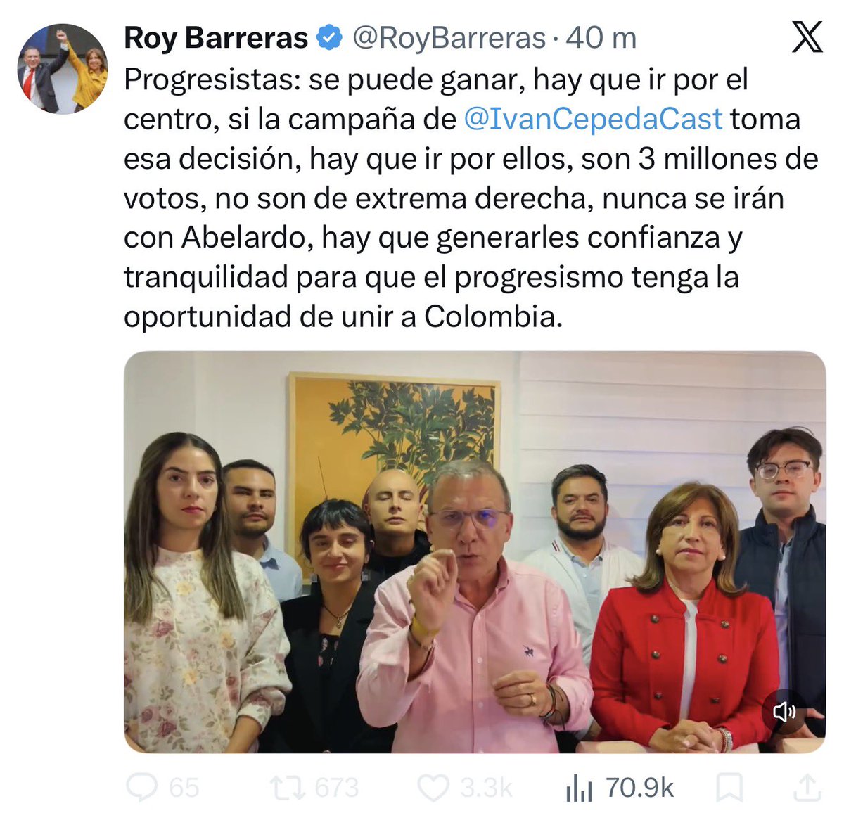 De La Espriella Presidente tweet media