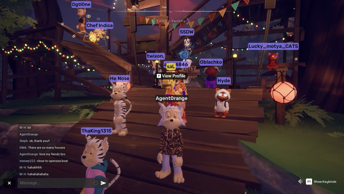agent0rang222's tweet photo. Fun games today with the @FelineFiendz fam! Raced to the top of the tree and played some rounds of hide n seek! Stoked to see so many fellow fiendz🔥🤘🏻Thanks for hosting @FelineSithLord @saLstackz @Smudgybox @Dojo_Kidz https://t.co/RXZ7b42qJu