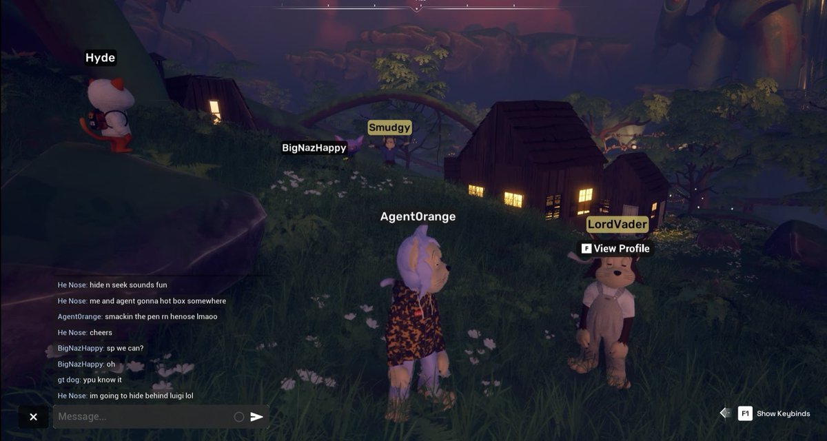 agent0rang222's tweet photo. Fun games today with the @FelineFiendz fam! Raced to the top of the tree and played some rounds of hide n seek! Stoked to see so many fellow fiendz🔥🤘🏻Thanks for hosting @FelineSithLord @saLstackz @Smudgybox @Dojo_Kidz https://t.co/RXZ7b42qJu