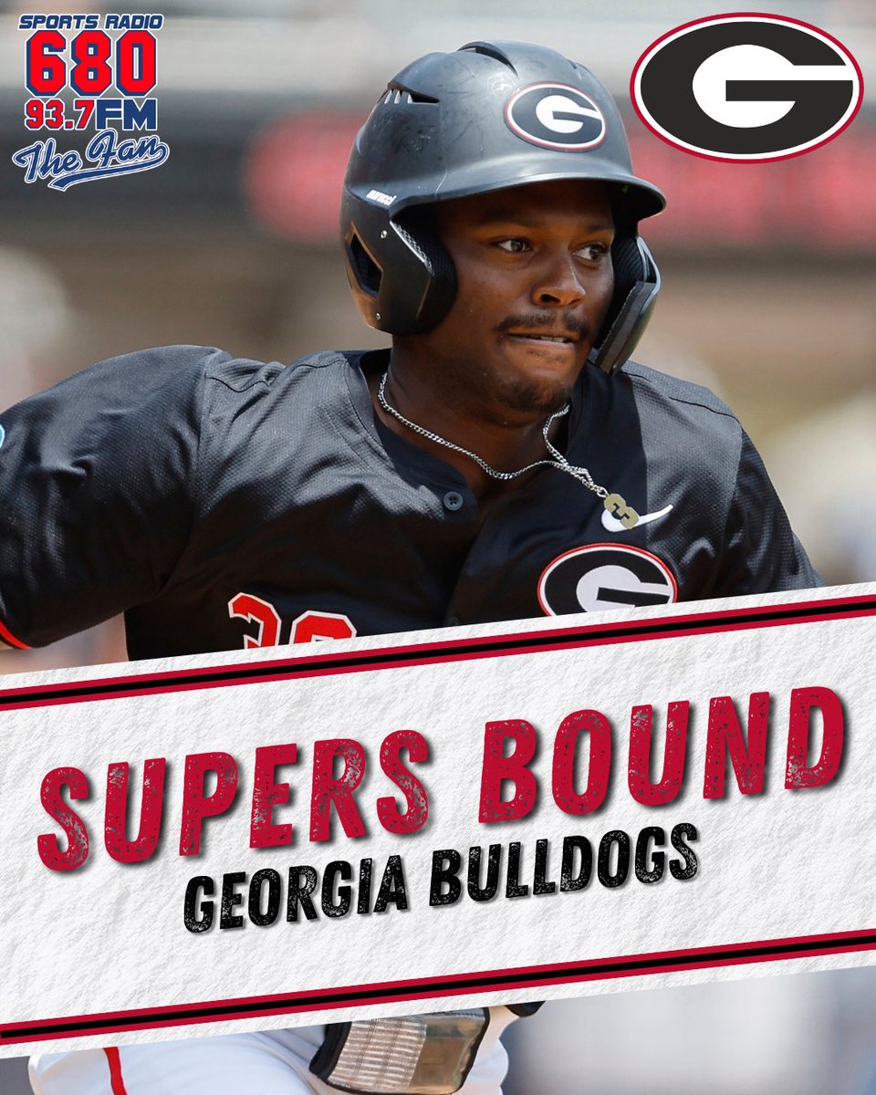 680TheFan's tweet photo. Georgia advances to the Super Regionals — they’ll host the Starkville Regional winner! 🐾
#GoDawgs https://t.co/2syrINmAmn
