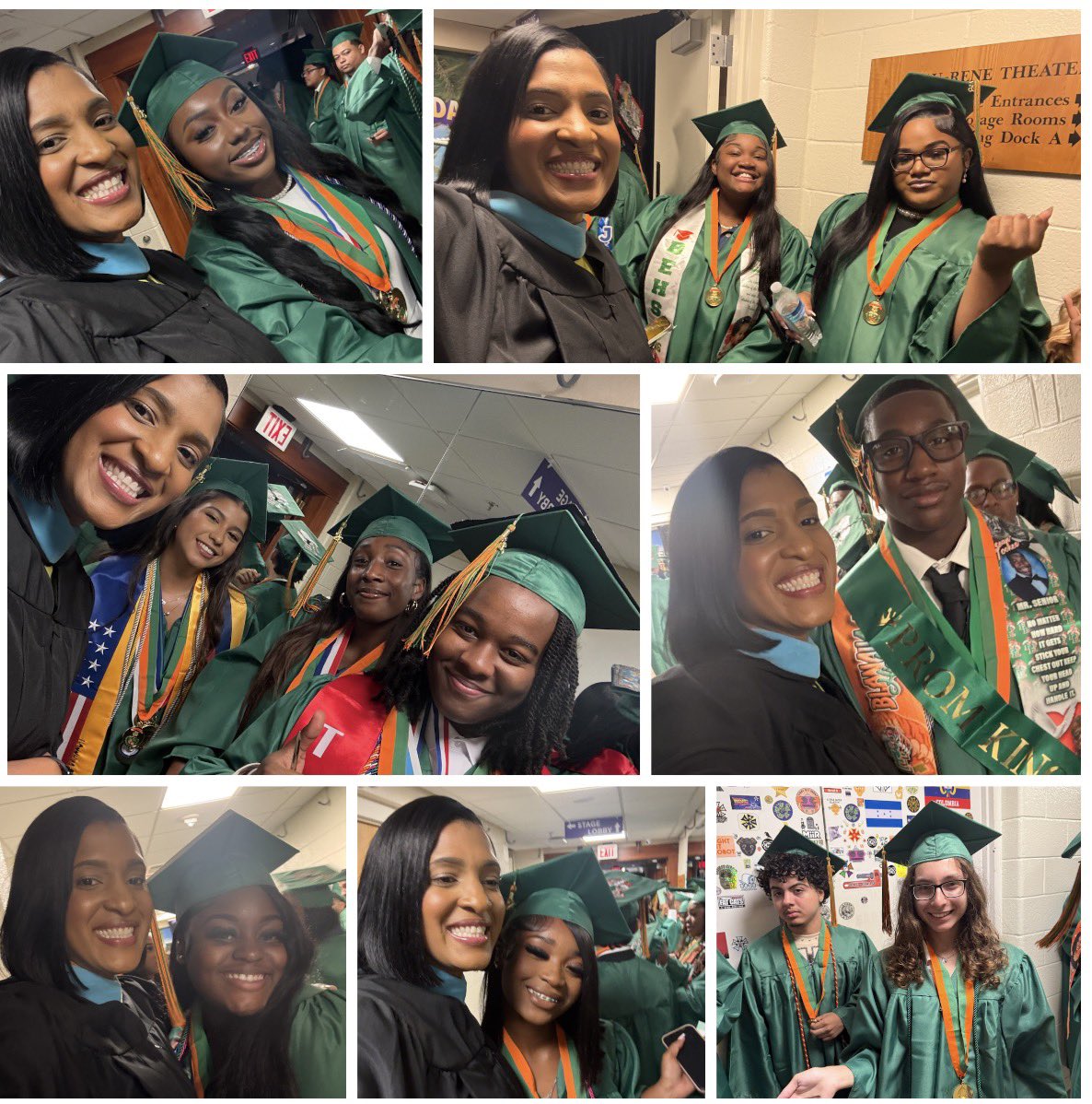 AP_Rowe's tweet photo. Congratulations to the Blanche Ely Class of 2026! It was an honor serving as their Assistant Principal for the past 3 years. This class is projected to have the highest graduation rate in school history. I love and believe in them always. Excellence is the standard 🧡💚. https://t.co/RULINMWMZB