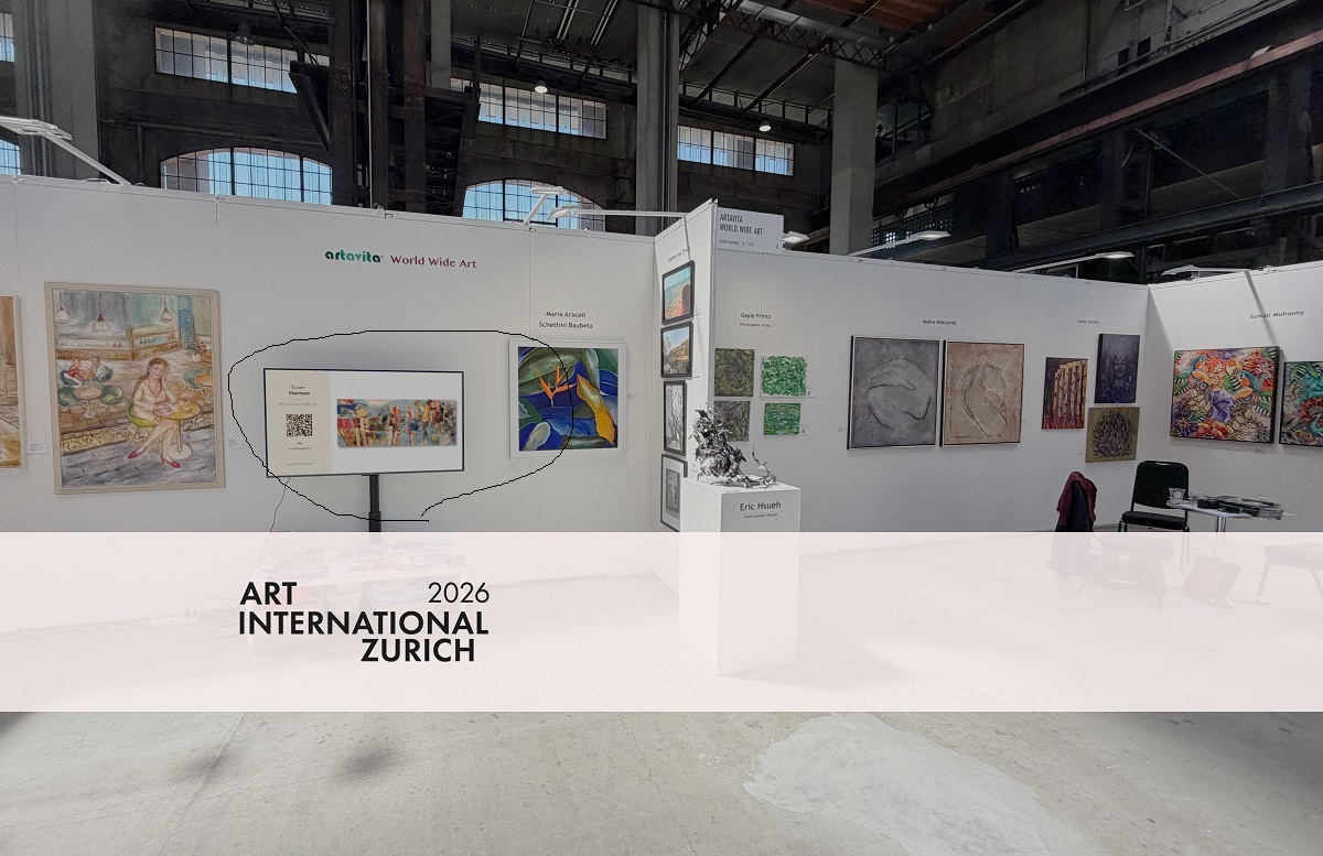 susyharm's tweet photo. " My art, "she felt daughterless,"in Zurich https://t.co/m81tJas9Gk