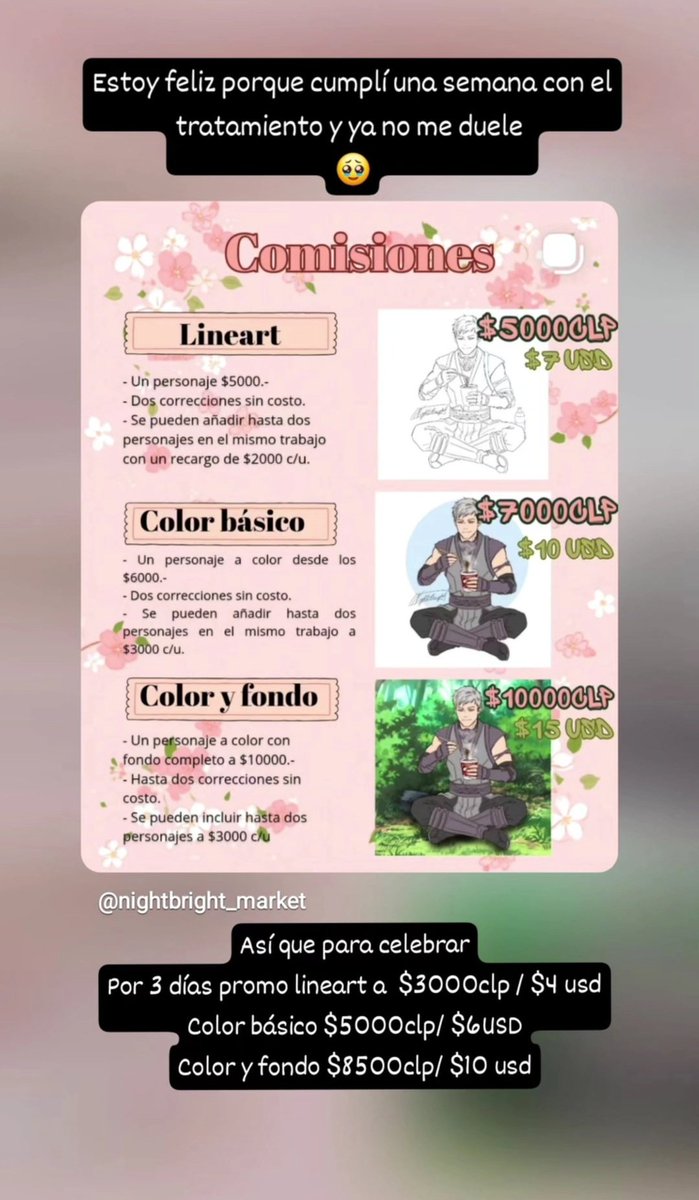 __Nightbright__'s tweet photo. Mis #comisiones en promoción por motivos felices.
#anime #OC #MortalKombat #comissionopen #opencommissions #dibujos 
Recuerden que hay mas ejemplos en mi instagram nightbright_market https://t.co/NVVz3IS51T