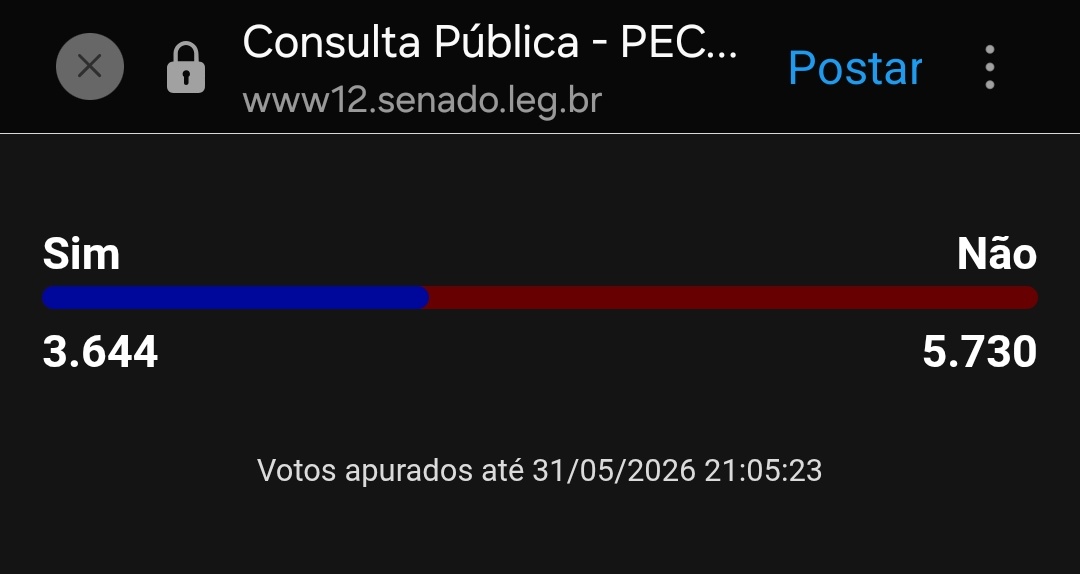 babprkyc's tweet photo. gente, o corno do flavio bolsonaro apresentou uma PEC no senado para criação da escala 7x0, isso é totalmente desumano

é MUITO importante que vocês votem NÃO nessa injustiça.
https://t.co/55MvJbaJe0 https://t.co/xJLhQiltHT