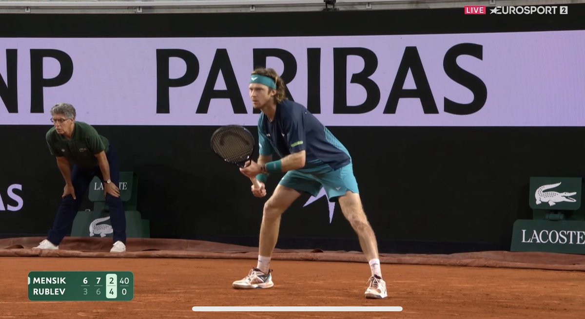 dotdotennis's tweet photo. Papa Rublev https://t.co/PQdwnyvSNH