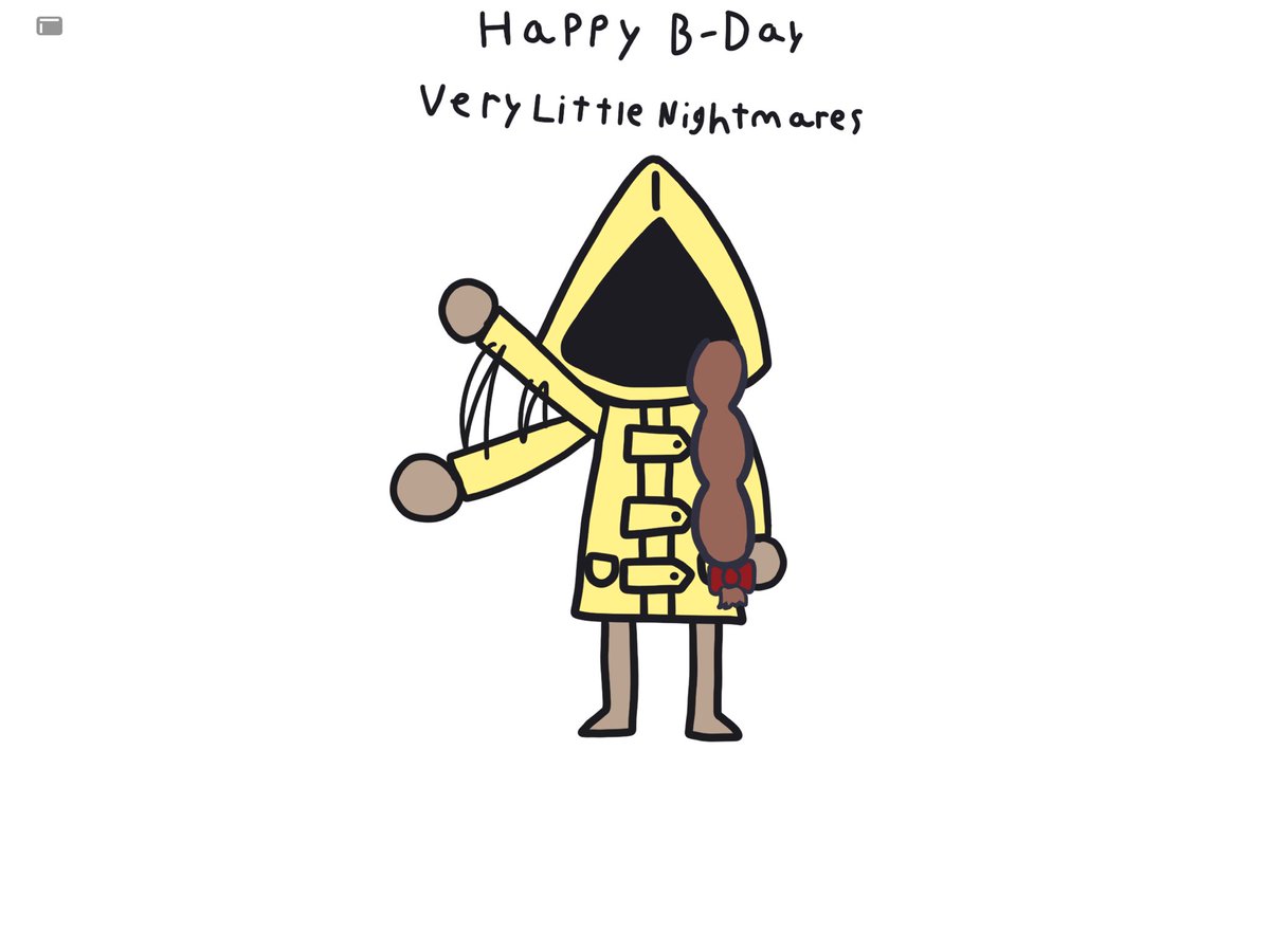 SixTheNomeEater's tweet photo. Happy (late) Birthday to Very little nightmares! (IM STILL LEARNING BARE WITH ME HERE) https://t.co/GnxYyxwKPp