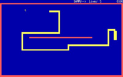 abatalion's tweet photo. @RaminNasibov Nibbles. Written in QBasic. https://t.co/cvGlM7N9t6