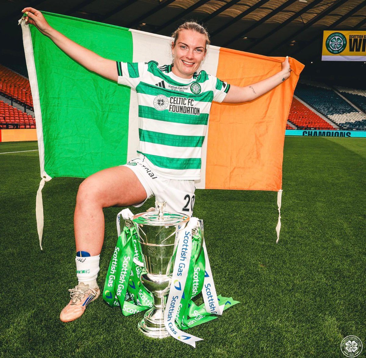 liamc83's tweet photo. Scottish Cup 25/26 ✔️

@saoirse_noonan 💚🤍 https://t.co/gSdJMGIFdh
