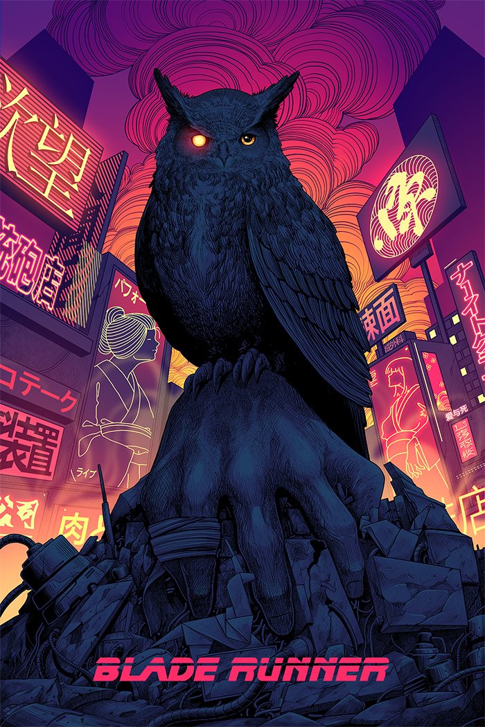 NorrisThingDB's tweet photo. Blade Runner by Ian Permana https://t.co/B2petgjtDp