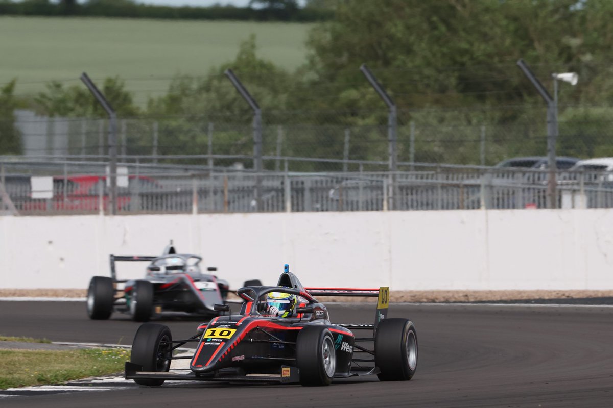 BritishF4's tweet photo. Spare a thought for this young man…
He gave it everything, and made it a race today!

But it wasn’t meant to be this time. However - Lewis Wherrell moves to the top of the standings after another brilliant #BritishF4 weekend 👏 https://t.co/cKy5BeiE6b