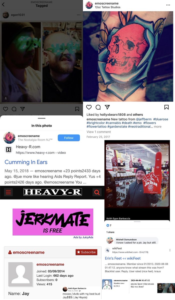 CooperFolly's tweet photo. @cinemassacre r/TheCinemassacreTruth moderator u/emoscreename aka Jay Hayes from Voorhees, New Jersey’s identity has been leaked and I encourage everyone to use it and pose as Jay Hayes https://t.co/XwVMo0hL6O