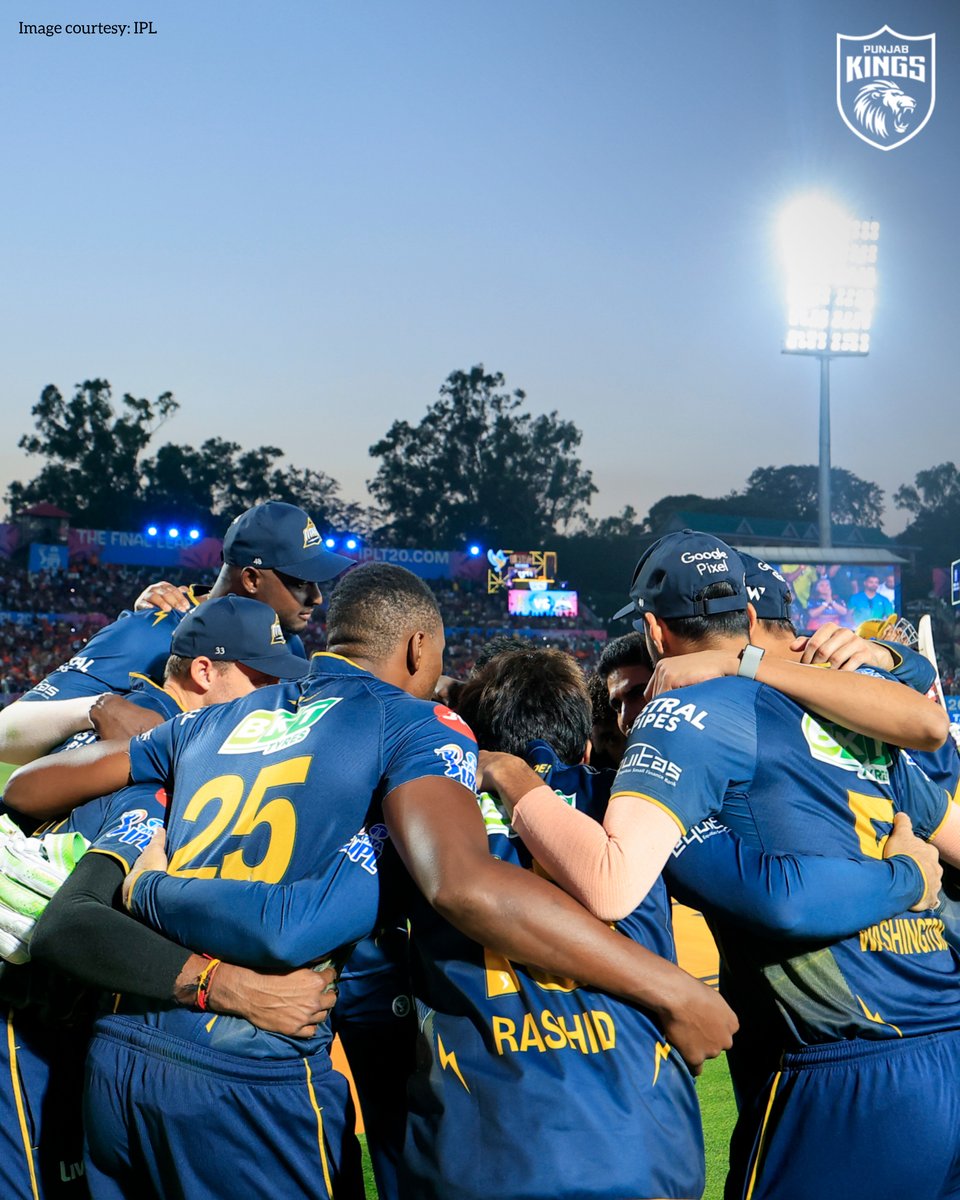 PunjabKingsIPL's tweet photo. Heads held high 🙌

A campaign to remember, @gujarat_titans 👏 https://t.co/OKzV07KmvJ