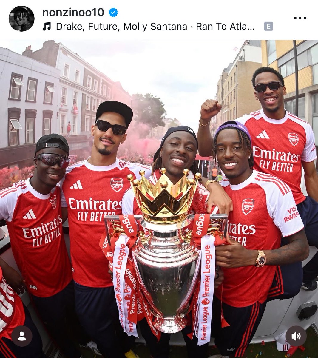 afcstuff's tweet photo. 📲 Noni Madueke on Instagram: “Champions! Whilst others are tweeting and posting 😂 Thank you God. The glory is yours!” https://t.co/2xoKNwM72j