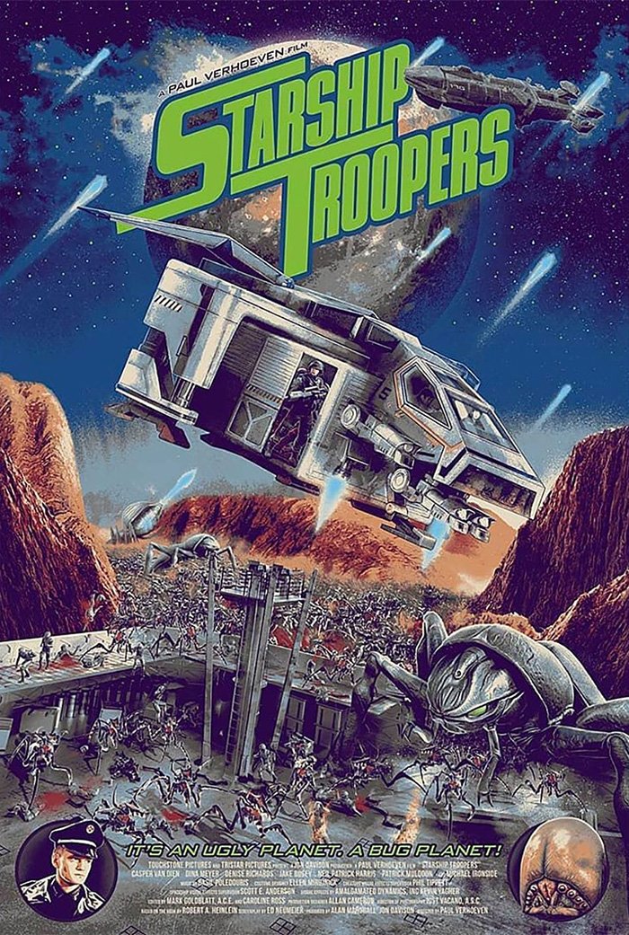 ThingOP31DB's tweet photo. Starship Troopers by Chris Skinner https://t.co/ccn5KGtG6g