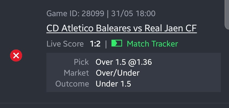 IJimeto's tweet photo. @39billion @SportyBetNG 
I need explanation for this game
This is 3 goals and I carried the game for over 1.5 which 2 goals so watin happen https://t.co/1N9mIy75K8