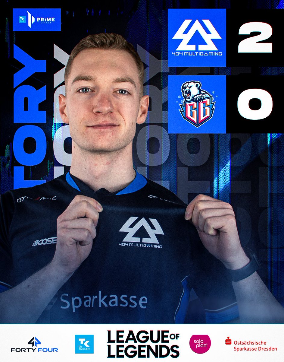 404_Multigaming's tweet photo. Und da ist der zweite Streich! Der 404-#Fight4Playoffs-Zug nimmt langsam Fahrt auf! 🥰🚂

#GGWP @KanjiEsports AKA 🤝

🔼@ArneWinter6
🔁@Raydiolol
▶️@SunatchiLoL
🔽@Petersen_lol
🛡️@Siegfried_lol

Zur Tabelle: https://t.co/5HNHON1IuZ

#404WIN #404MG #LIMITSNOTFOUND #PrimeLeague #Dresden