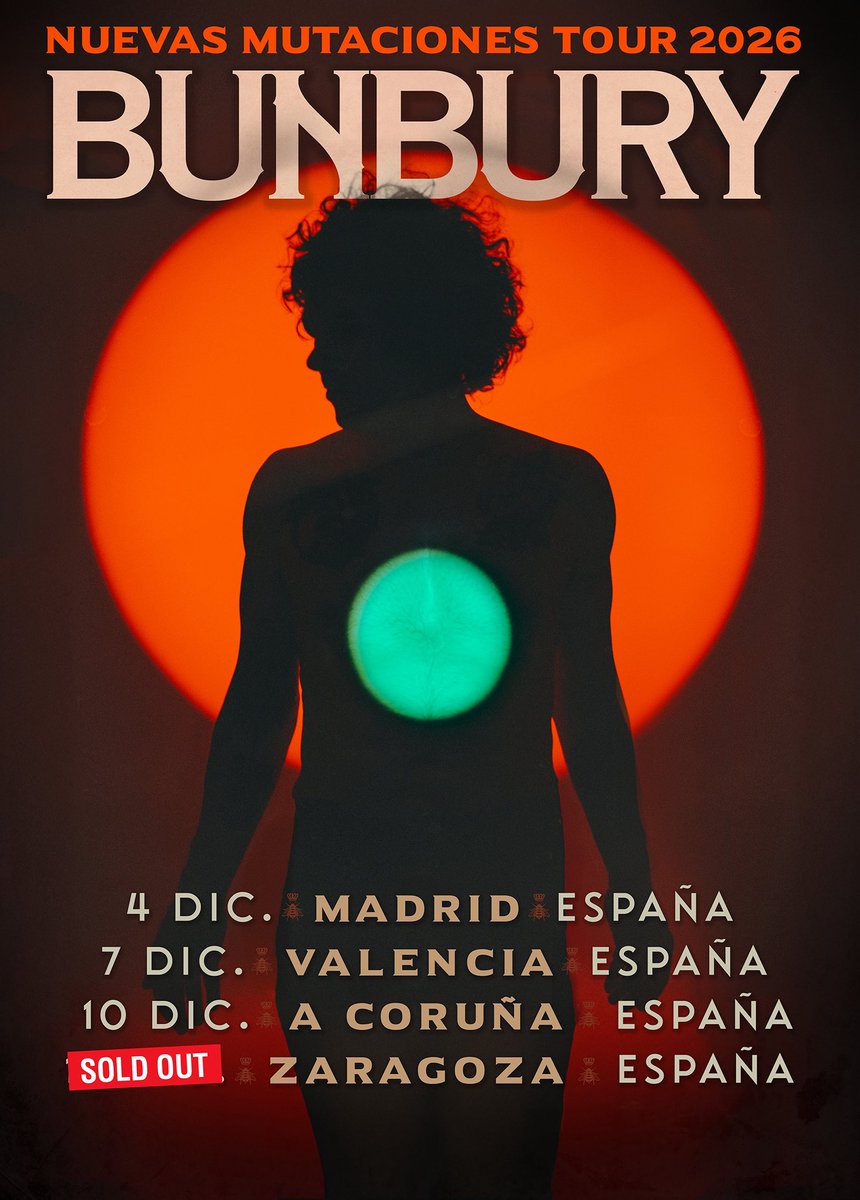 bunburyoficial's tweet photo. #NuevasMutacionesTour2026
🇪🇸 
Toda la info en
https://t.co/y9I7BP6t6K https://t.co/l9E9xPdoIV