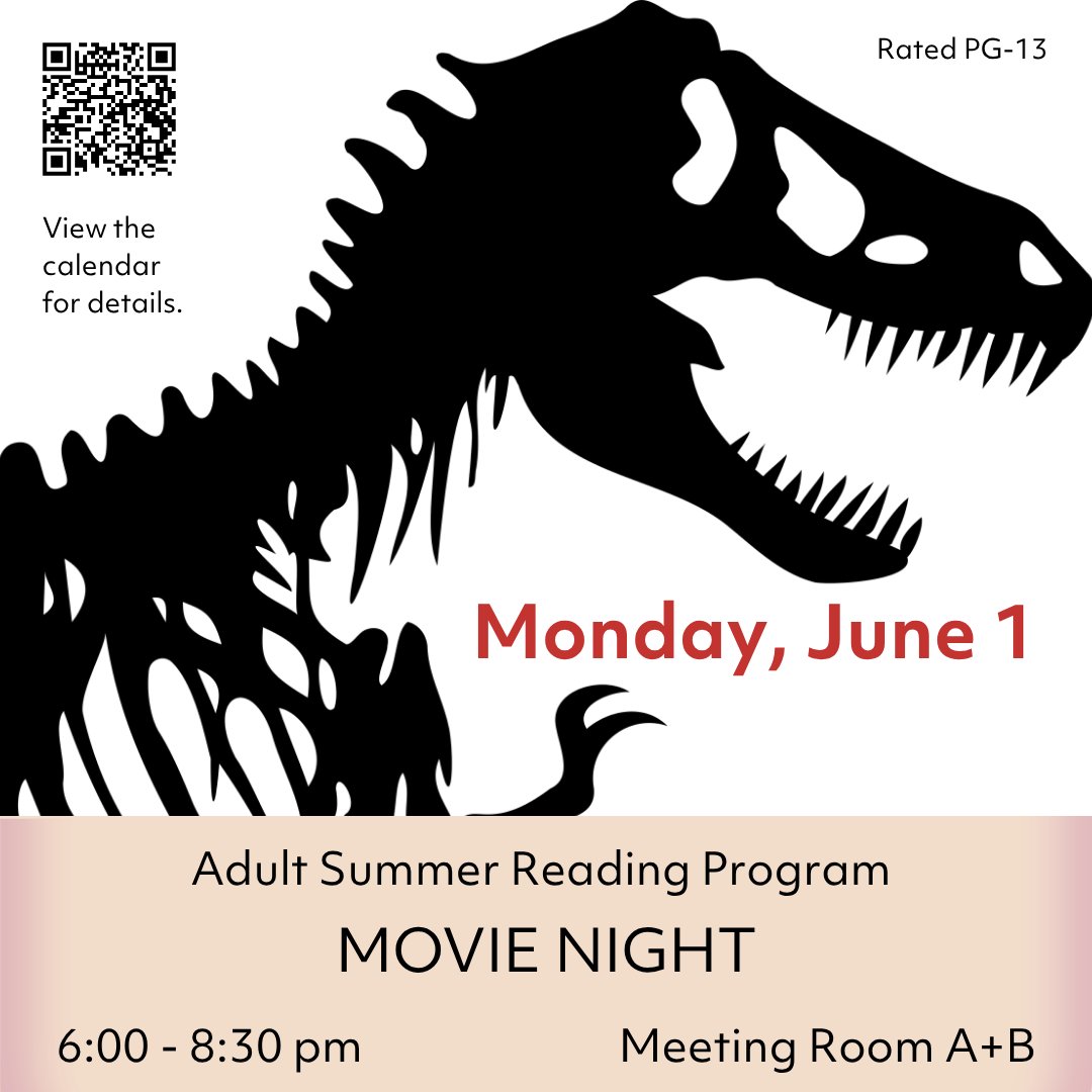 RoundRockPL's tweet photo. Step into a world where science meets survival at the Round Rock Public Library’s Meeting Room A+B on June 1, 2026, from 6:00 – 8:30 pm as we kick off our Adult Summer Reading Program with an evening of adventure, science, and imagination! Rated PG-13.

 https://t.co/KgT3orclsS https://t.co/FX7tI3YQBt