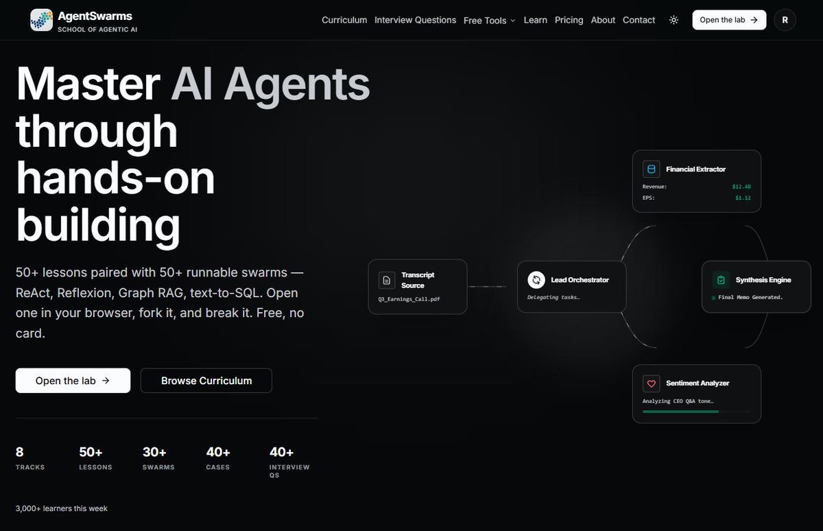 AgentSwarms tweet media