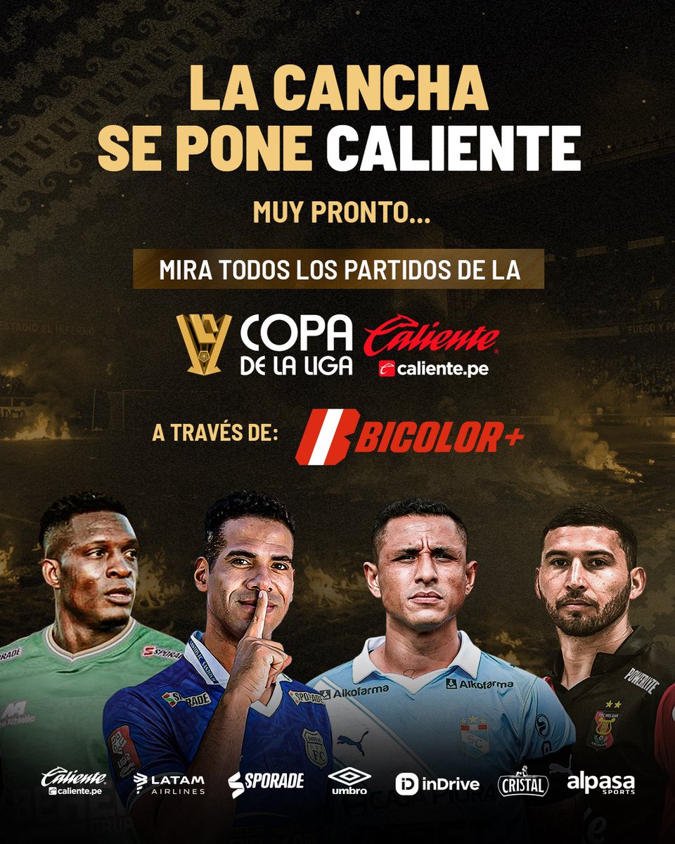 CopadelaLigape's tweet photo. 𝗖𝗮𝗱𝗮 𝘃𝗲𝘇 𝗳𝗮𝗹𝘁𝗮 𝗺𝗲𝗻𝗼𝘀 𝗽𝗮𝗿𝗮 𝗱𝗶𝘀𝗳𝗿𝘂𝘁𝗮𝗿 𝗱𝗲 𝗹𝗮 𝗖𝗼𝗽𝗮 𝗖𝗔𝗟𝗜𝗘𝗡𝗧𝗘 𝗱𝗲 𝗹𝗮 𝗟𝗶𝗴𝗮 🏆

Y podrás vivir TODOS los partidos a través de Bicolor+ 🖥️ 

¿Están listos? 👀 https://t.co/mUULHGCsT0