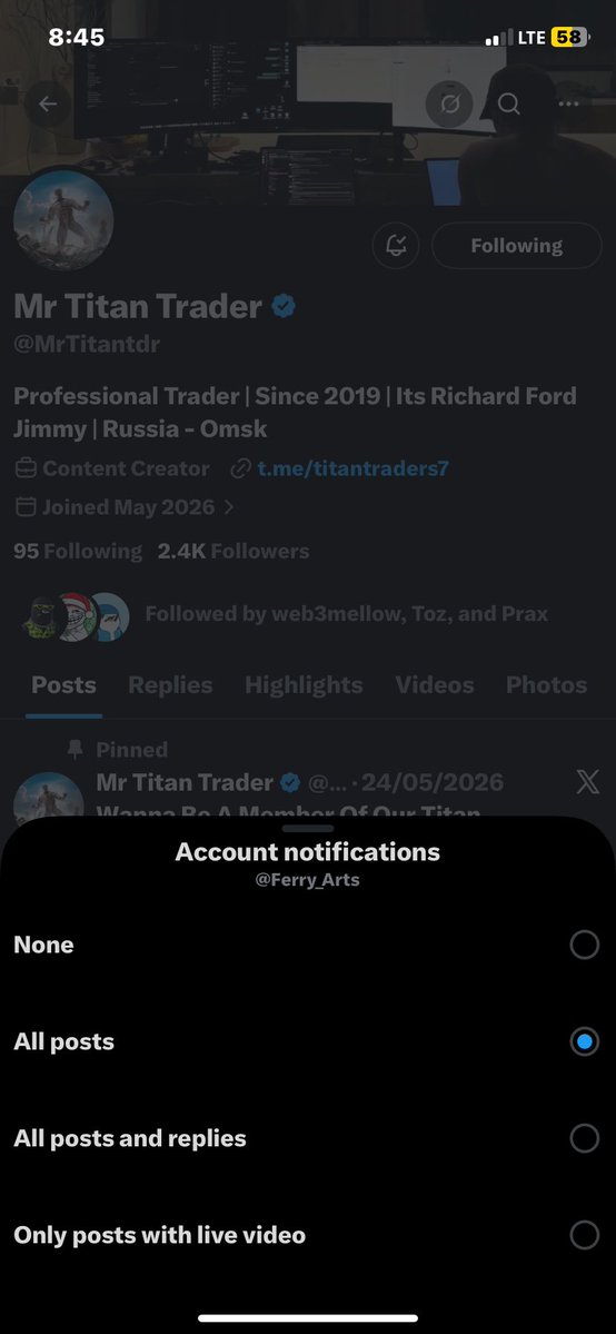 Ferry_Arts's tweet photo. @Cryptoze @MrTitantdr This would really mean a lot to me Toz 😪

7RsziqGkxqsp17Qi34QE8Qyq4H97sKKzHTktwcGGu6zh https://t.co/t14KkLusnK
